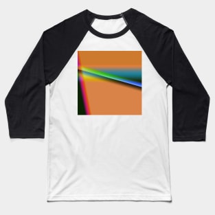 red blue green texture art Baseball T-Shirt